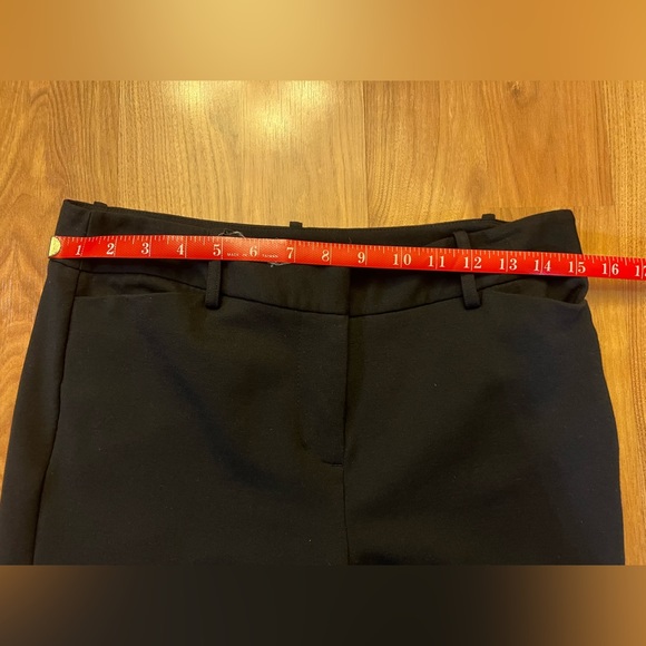 Liz Claiborne Black Cropped Dress Pants Size 6 Petite - 6P - Picture 6 of 8